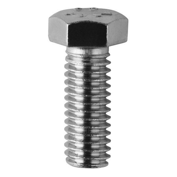 L.H. Dottie 1/4"-20 Hex Head Cap Screw, Zinc Plated Carbon Steel, 3/4 in L, 100 PK MB1434